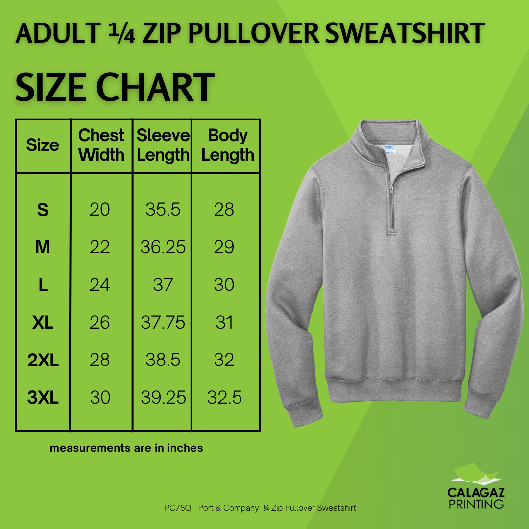 Fleece 1/4-Zip Pullover Sweatshirt - Navy