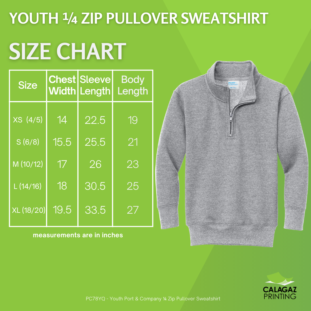 Fleece 1/4-Zip Pullover Sweatshirt - Navy